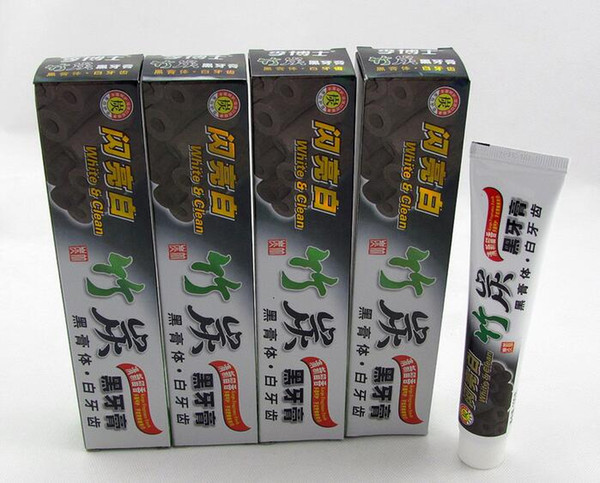 2017 hot High Quality toothpaste charcoal toothpaste whitening black tooth paste bamboo charcoal toothpaste oral hygiene tooth past DHL free