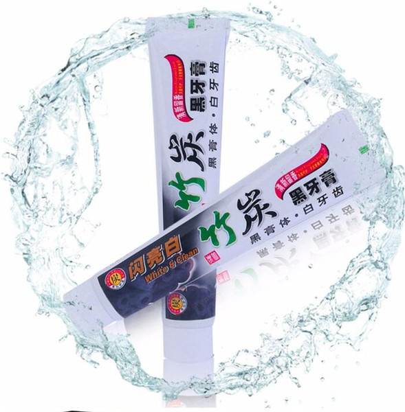 charcoal toothpaste whitening black tooth paste bamboo charcoal toothpaste oral hygiene tooth paste DHL free shipping