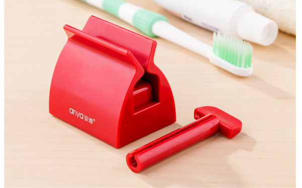 New Rolling Tube Squeezer Tooth Paste Squeezer Toothpaste Dispenser Bathroom Accessories DHL freeshipping