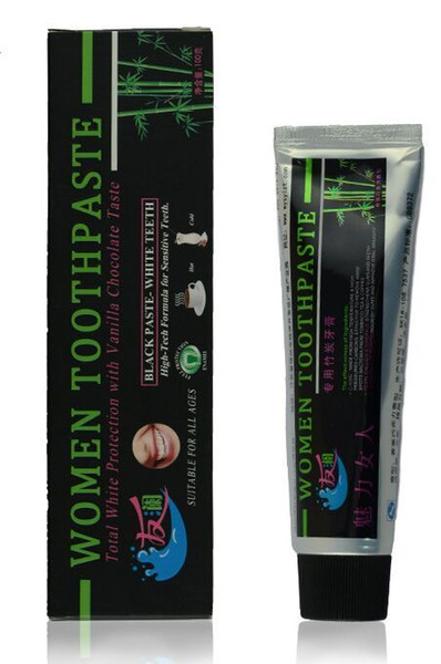 2017 105g Chocolate flavor Toothpaste Whitening Teeth Women Tooth Paste Black Bamboo Charcoal Toothpaste High Quality