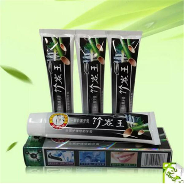 Charcoal Toothpaste Whitening Black Toothpaste Bamboo Charcoal Tooth Whitening Teeth Whitener Oral Hygiene Products Supplies 105g A08