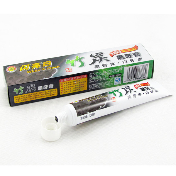 Newest Charcoal Toothpaste whitening black toothpaste bamboo charcoal toothpaste oral hygiene tooth paste DHL Free