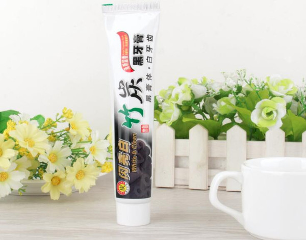 High Quality Best charcoal toothpaste whitening black toothpaste bamboo charcoal toothpaste oral hygiene tooth paste 100 pcs free dhl