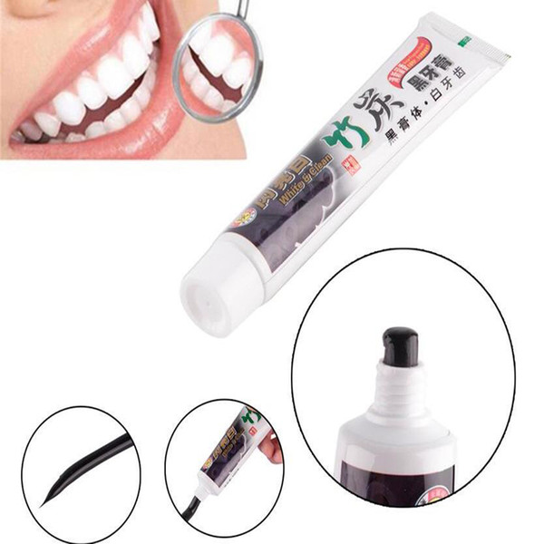 2017 Best toothpaste charcoal whitening black toothpaste bamboo charcoal toothpaste oral hygiene tooth paste