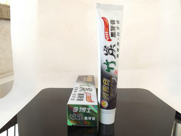 quality goods white&clean Bamboo carbon black toothpaste 100g Black toothpaste white teeth Clean teeth whitening Pure and fresh and fragrant