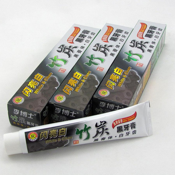 100g Charcoal Toothpaste Whitening Black Tooth Paste Bamboo Charcoal Toothpaste Oral Hygiene Product High Quality Hot Sale