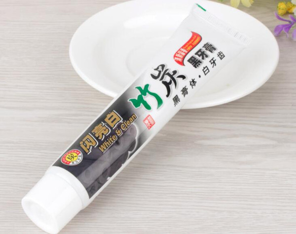 2017 hot High Quality toothpaste charcoal toothpaste whitening black tooth paste bamboo charcoal toothpaste oral hygiene tooth paste dhl