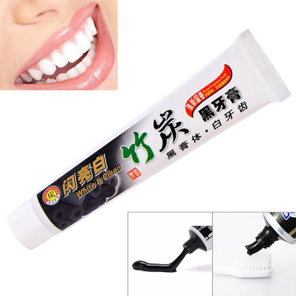 Hot Selling 500pcs Bamboo Charcoal Toothpaste Effective All-purpose Teeth Black Charcoal Toothpaste Oral Care Hygiene Toothpaste 100g