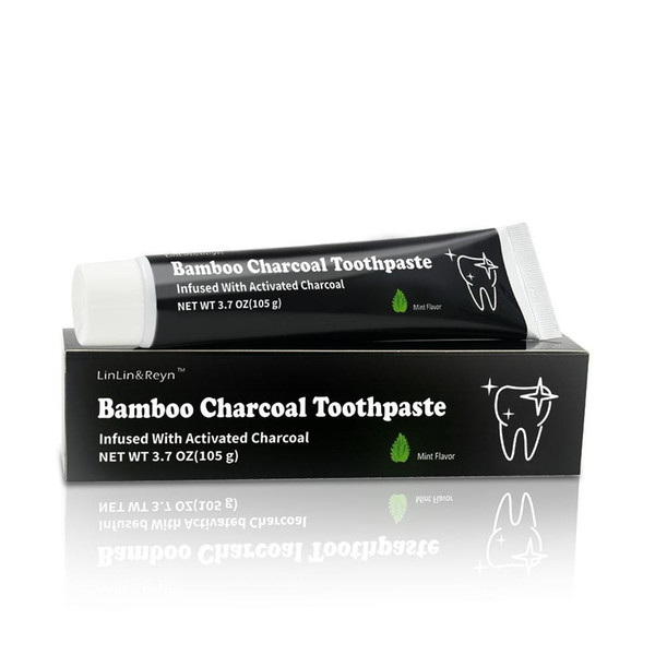 2018 105g Oral Hygiene Toothpaste Whitening Teeth Women Tooth Paste Black Bamboo Charcoal Toothpaste High Quality