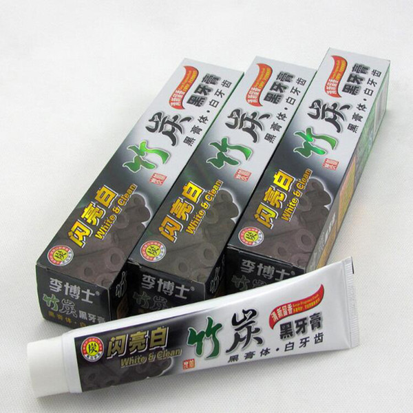 2017 Best Sale popular Bamboo Charcoal Toothpaste Whitening Black Tooth-paste Charcoal Toothpaste Oral Hygiene Toothpaste Free Shipping