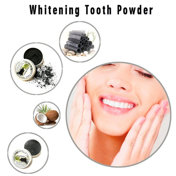 Nature Bamboo Toothpaste Activated Charcoal Tooth Powders Cleaning Teeth Plaque Tartar Removal Coffee Stains