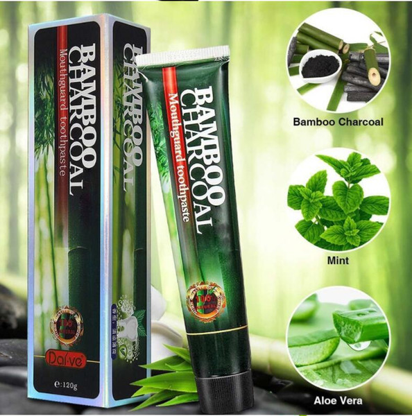 MABOX bamboo charcoal tooth whitening toothpaste remove stains gingival fresh and shiny white mint removes bad breath