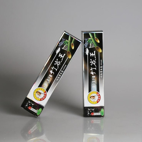 Toothpaste charcoal whitening black toothpaste bamboo charcoal toothpaste oral hygiene tooth paste 160g Free Shipping