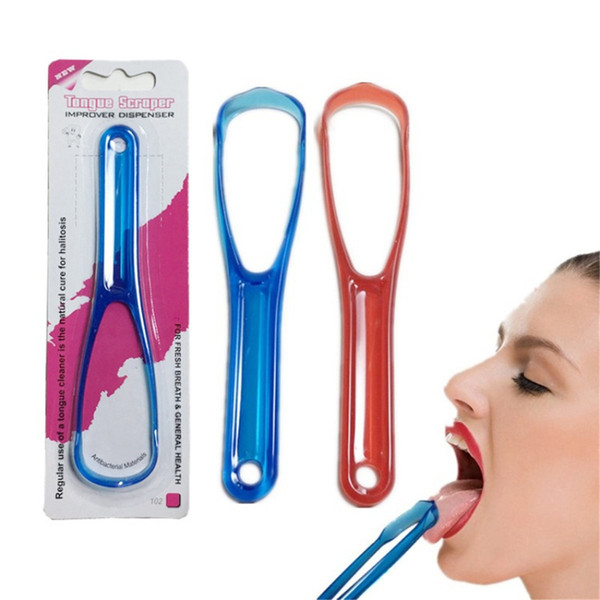 Tongue Scraper Remove Bad Breath Coating Cleaner Fresh Breath Make Oral Mouth Hygiene Toothbrush Cleaner Tools