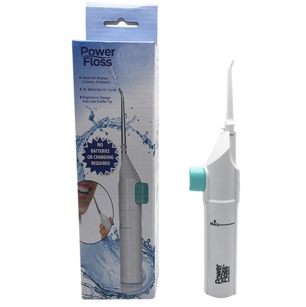 Portable Dental Irrigator Power Floss Oral Water Flossers Jets Remove Debris Reduce Bacteria Tooth Cleaner Dental Oral Care Free Shipping