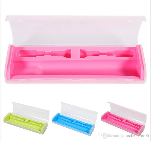 Toothbrush Storage Case Home Organizer Toothbrush Storage Box Portable Electric Toothbrush Container Tooth Brush Travel Box Oral Care Pink