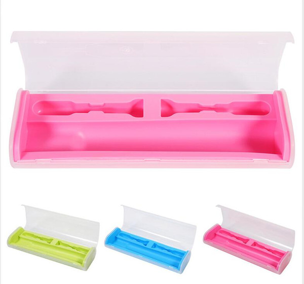 Toothbrush Storage Case Home Organizer Toothbrush Storage Box Portable Electric Toothbrush Container Tooth Brush Travel Box Oral Care Pink