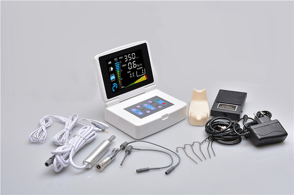 LCD Display Dental Endodontic treatment with Apex Locator Root Canal Meter Endo Motor with Treatment Handpiece