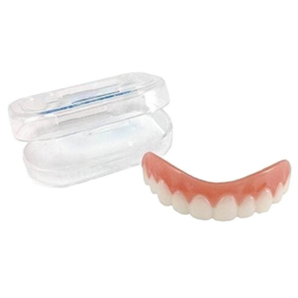 Perfect Smile Veneers Oral Hygiene Simulation Braces Flex Denture Paste Perfect Instant Smile Comfort Fit Fake Tooth Cover Tools