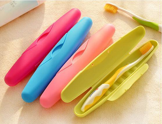 Toothbrush Holder BathRoom Accessories Toothbrush Case Holder Camping Portable Cover Travel Hiking Box Free shipping