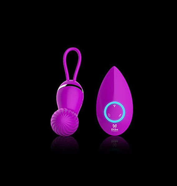 2015 Dibe Recharge 360 Degree Rotation Wireless Remote G-Spot Vibrator Adult Sex Toy Sex Products For Women