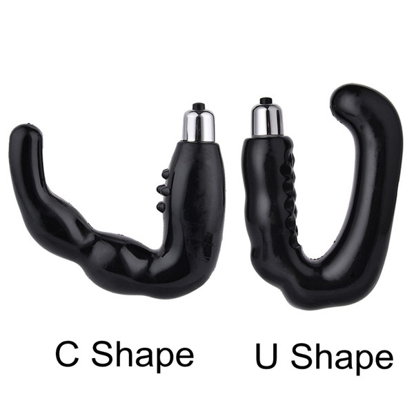 U/C Shape G-Spot Vibrator Prostate Massager Female Male Vibrating Masturbation Butt Plug Anal Sex Toys For Women Men Gay Adult Sex Products