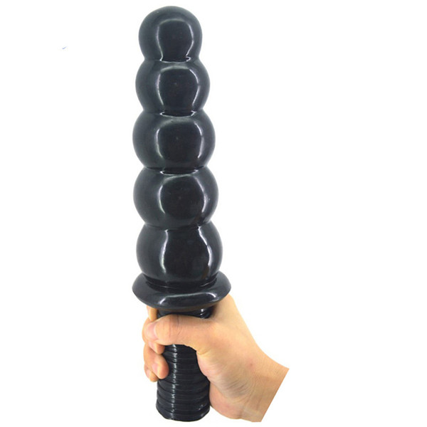 3 Colors 5 Balls Big Anal Plug With Handle Adult Sex Products Toys Super Large Butt Plug Men Women Stimulation Masturbation