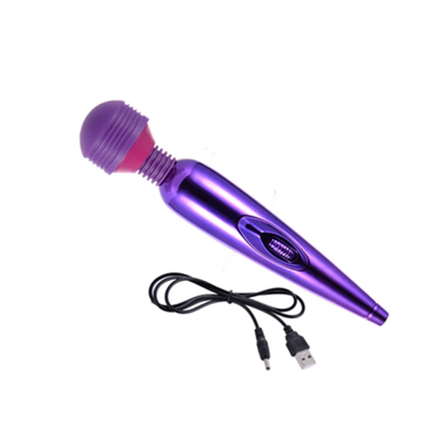 USB AV Vibrating Stick 4 Colors Massager Massage Sex Toys Magic Wand Nipple Clitoris Stimulator Vibrator Sex Toys for Women