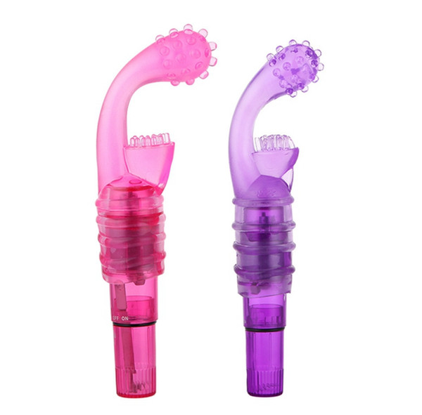 5pcs/lot Waterproof Finger Shape G-point Vibrator Squirt Rocket Tickler Pocket Rocket G-spot Clitoral Stimulate With Retail Pakcage