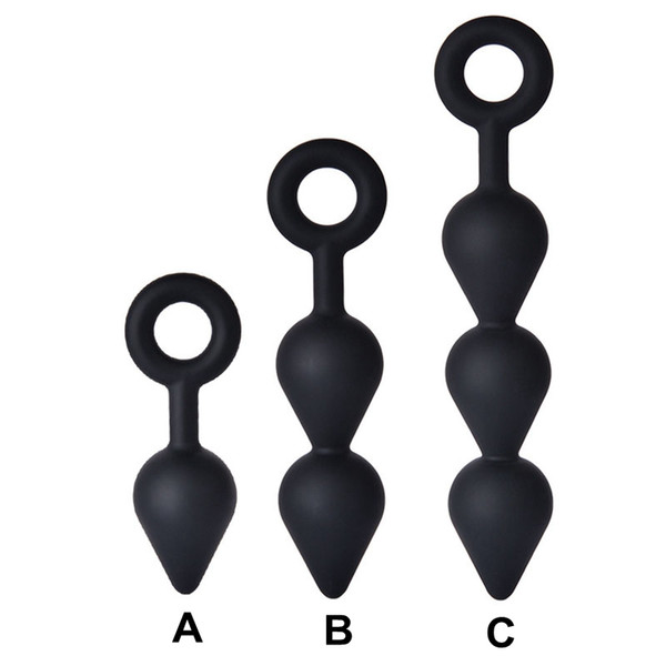 3pcs/set Silicone Anal Toys Butt Plugs Mini Dildo Sex Toys Products for Women Men Gay Beginners Sex Toys