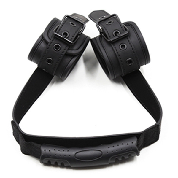 PU Leather Handcuffs Bondage Sex Toys SM Erotic Handcuffs RPG Beauty And Beast Women bdsm Bondage Erotic Toys