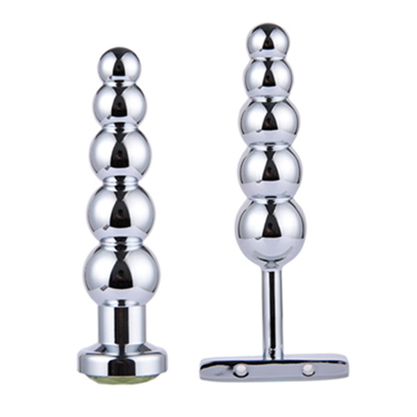 2 Sizes Luxury Jewelry Design Stainless Steel Anal Butt Plug Fantasy Alternative Toys SM Jewelry Butt Toys Stimulate