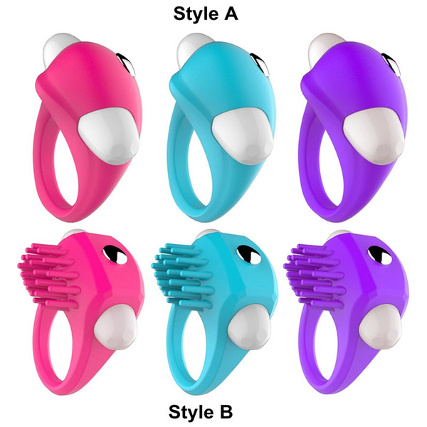 10pcs/set High Quality 2 Styles Silicone Vibrating Penis Rings Cock Rings Sex Toys for Men Vibrator Sex Products Adult Erotic Toys