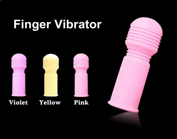 Creative Masturbation Silicone Finger Vibrator Erotic Massage Adult Sex Toys Mini Vibrator G-Spot Orgasm for Women Female DHL