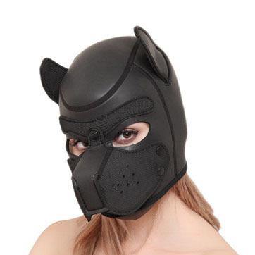 Sponge Dog Bdsm Bondage Full Head Face Mask Hood Blindfold Role Play Bondage Sex Games Sexy Toys