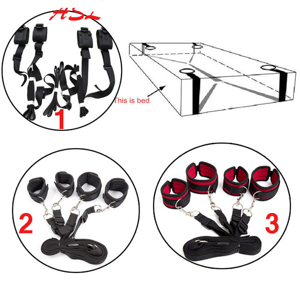 Adult Games sex tools Bondage Under Bed Restraint Foot Hand Cuffs,bondage restraints Sex Toys Sex Products For Couples