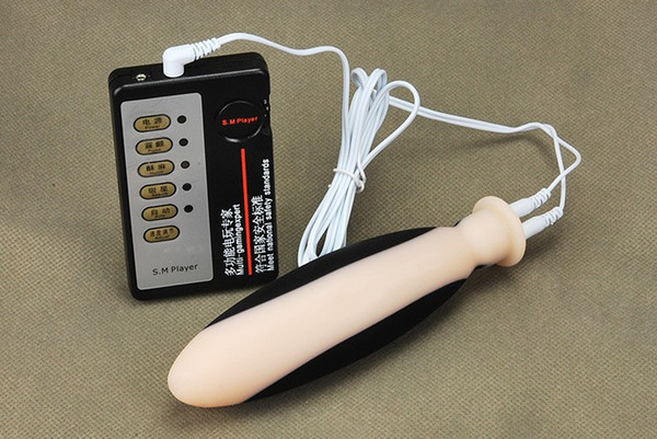 Sweet Magic Electric Shock Kits Silicone Anal Plug Butt Vaginal Plug Electro Massage Sex Medical Themed Toys For Man Women Gays