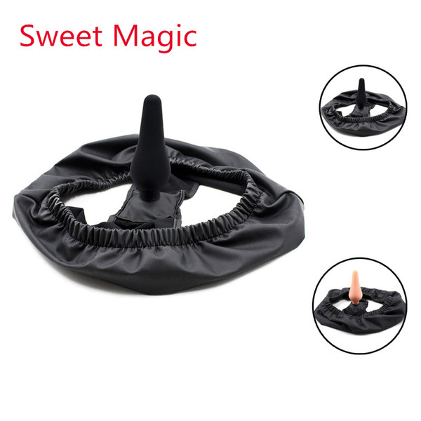 Sweet Magic Male Female Masturbation Accessories Underwear Panties Pants With Anal Dildo Chastity Belt Sex Toy Vagina/Anal Plug Sex Products