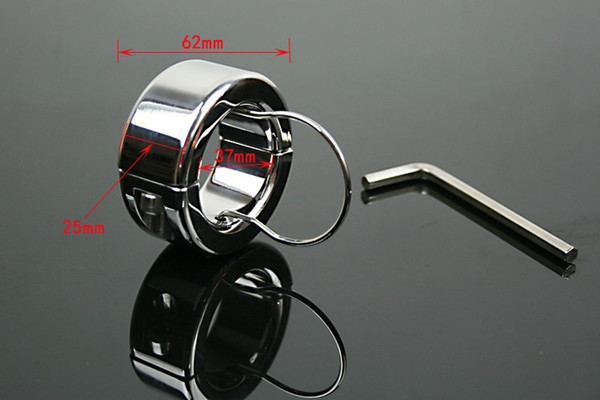 350g Weights Stainless Steel Chastity Device,Testicle Balls Scrotum Pendant Shackles Sex Toys,Man Scrotum Stretchers Penis Rings