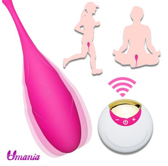 Umania Wireless Remote Control Vibrating Silicone  Egg Vibrators USB Rechargeable Massage Ball Adult Sex Toys