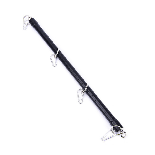 Stainless Steel Metal Adjustable Spreader Bar Bondage Set Unisex Hogtie Hand Ankle Cuffs Fetish bdsm Restraints Shackles Sex Toy