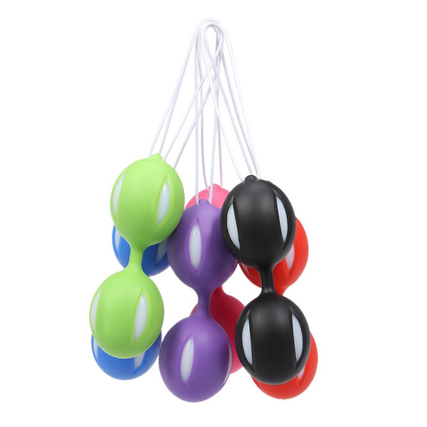 New 6 Colors Vaginal Balls Smart Ben Wa Ball Weighted Woman Kegel Vaginal Tight Exercise Vibration Massager Vibrator Sex Toys