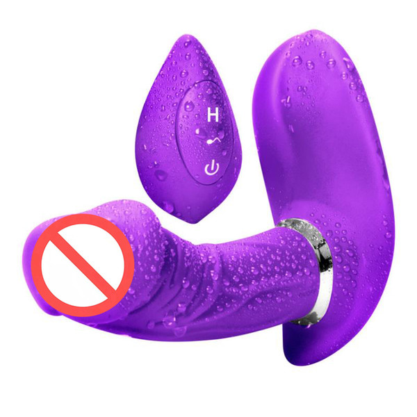 New Sex Toys for Women Strapless Strapon Vibrator Rechargeable Wireless Remote Control G-spot Dildo Vibrator Swing Vibrating Sex Products