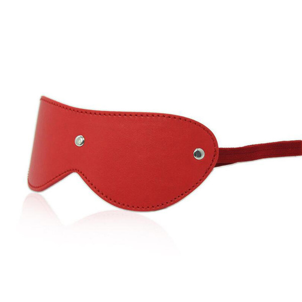 Sex Products Leather Blindfold Sexy Eye Mask Blindfold Sexy Eye fetish mask Restraints Party Eye Patch Sex Toys For Couples