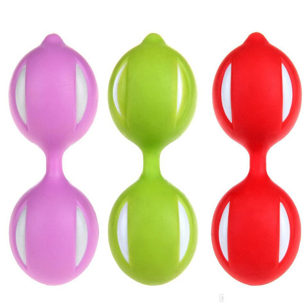 Female Smart Duotone Ben Wa Ball Weighted Female Kegel Vaginal Tight Exercise Machine Vibrators Sex Toys for Wome Stand Up&Pee Toiletry Kits