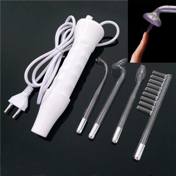 E-Stim Electrostimulation Wand Kit Beginner's Electro-Erotic Play Set Neon Wand electro shock Adult Sex toys for Couples