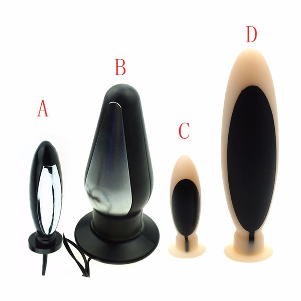 Electrosex Play Bondage Anal Plug Erotic E-stim Accessories Electric Shock Stimulation Butt Vaginal Plugs Small Huge Sex Toys