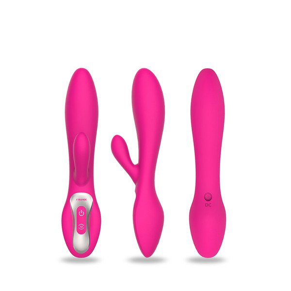 Soft Luxury USB Rechargeable Sex Toys G-spot Heat Warming Vibe Stimulators Flexible Vibrator For Women