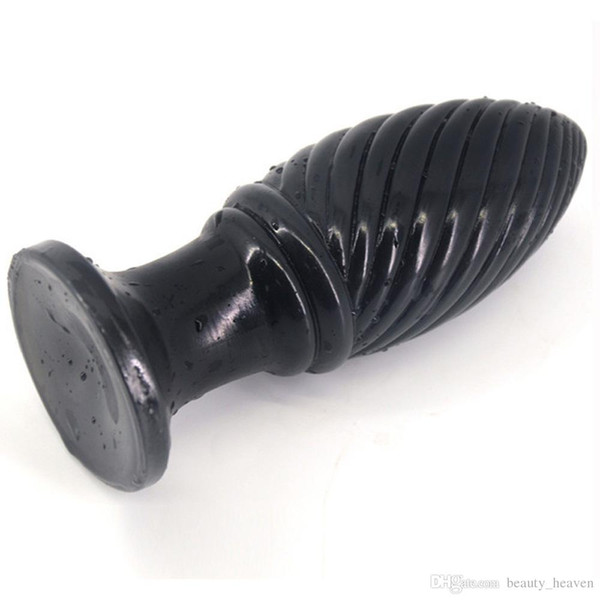 Female Masturbator Anal Dildo Screw Thread Butt Plug Vagina Stimulate Sex Toy For Woman Erotic Fetish