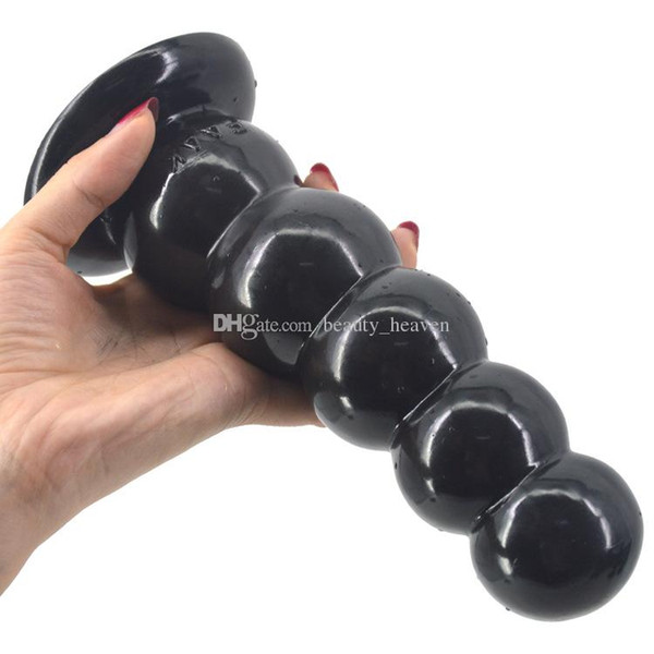 Big Anal Dildo Strong Suction Cup 5 Beads Ball Butt Plug Anal Sex Toys For Women Men Adult Product Sex Shop